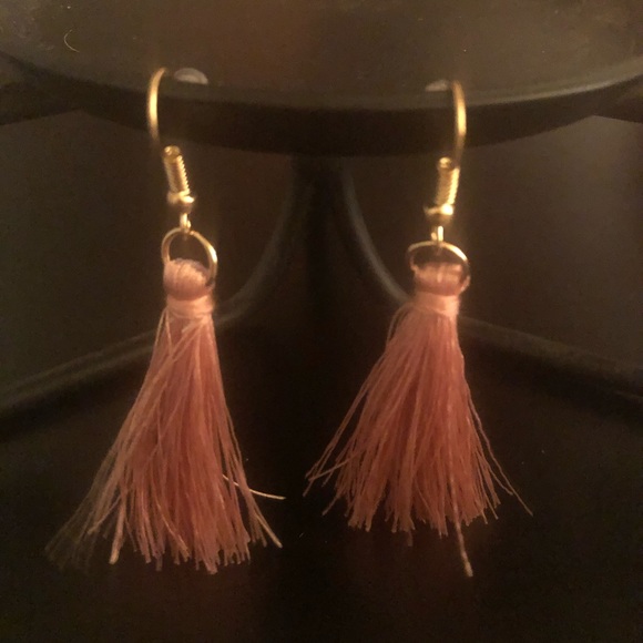 Handmade Accessories - Handmade Brand New Pink Tassel Earrings.